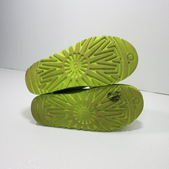 UGG 1094269 Women's Neumel Chukka Yellow Boots Winter Footwear Booties US Sz 8 - Picture 3 of 7